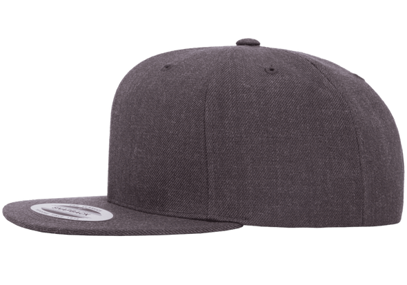 American EDC Premium Snapback Cap, Dark Heather