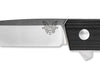 Benchmade-601-Tengu-Flipper-Knife. Tengu-Flipper-Blade-Detail-View. SKU 601 / UPC 610953181796