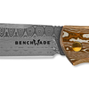 Benchmade Damasteel Blade. Benchmade 319-201 Proper Knife. Limited Edition Gold Class Benchmade Knife