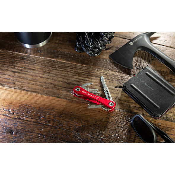 KeySmart™ Rugged Key Holder w/ Belt Clip & Bottle Opener