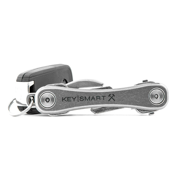 Titanium Key Chain-KeySmart-Rugged-Key-Holder-KS607-TI-titanium KeySmart-with-pocket-clip