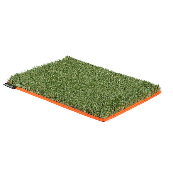 Surf Grass Mats XL - Orange_wetsuit changing mat
