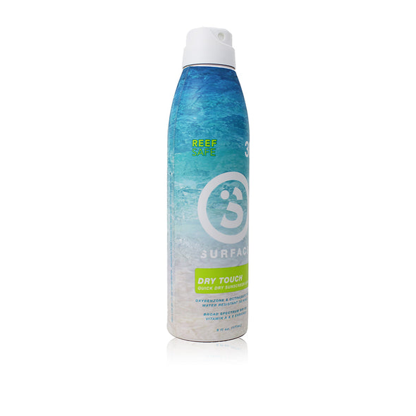 Reef Safe Sunscreen-Surface Dry Touch Continuous Spray Sunscreen SPF30-side-image_Surface Item STCS306