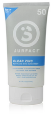 SPF50 CLEAR ZINC LOTION 6OZ. Surface Sunscreen by Surface Products Corp.