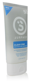 SPF50 CLEAR ZINC LOTION 6OZ. Surface Sunscreen by Surface Products Corp.